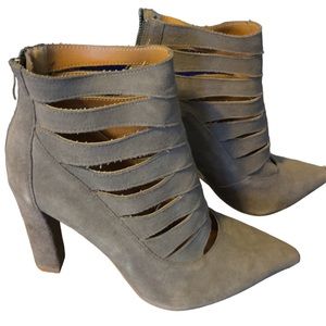 Steve Madden Grey Booties
